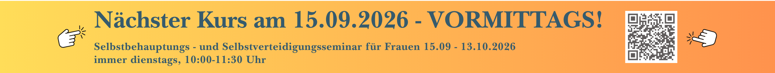 Frauenkurs ab 15.9.2026 - VORMITTAGS!